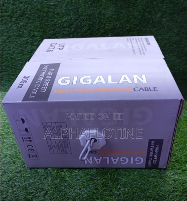 Durable Material Cat 6 Indoor Lan Cable 305m Fast $ Stable Connections