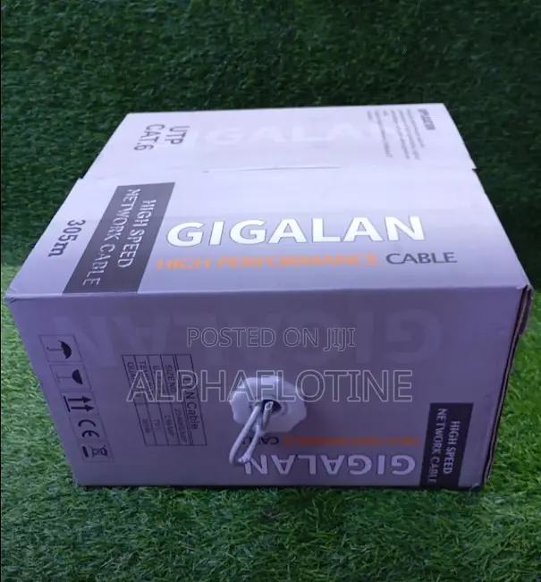 Durable Material Cat 6 Indoor Lan Cable 305m Fast $ Stable Connections
