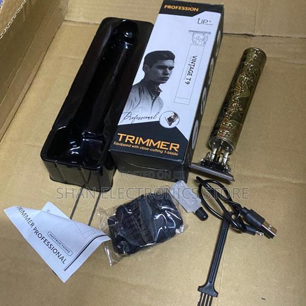Cordless Adjustable T-Blade, Rechargeable Vintage T9 Hair Trimmer
