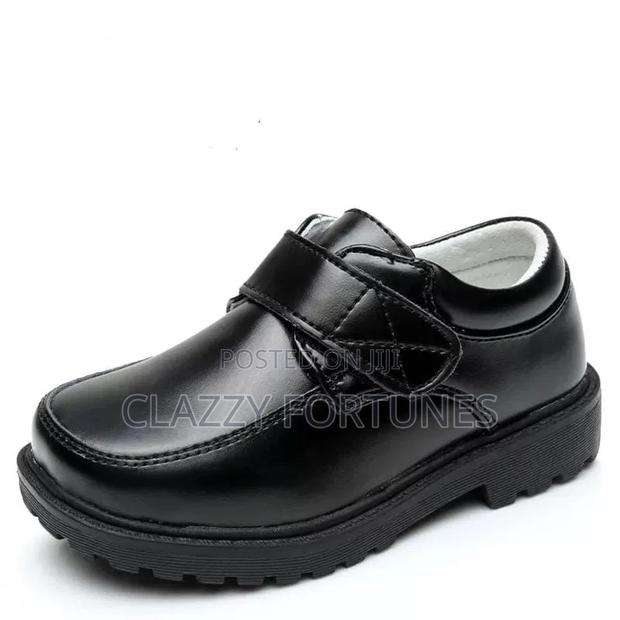 Boys School Shoes _Cow Leather_top Quality Size 30 31 33 35