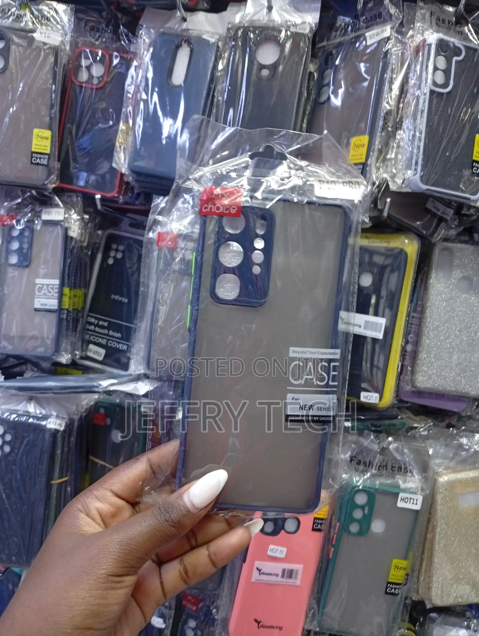 Choice" Brand Matte Translucent Silicone Case