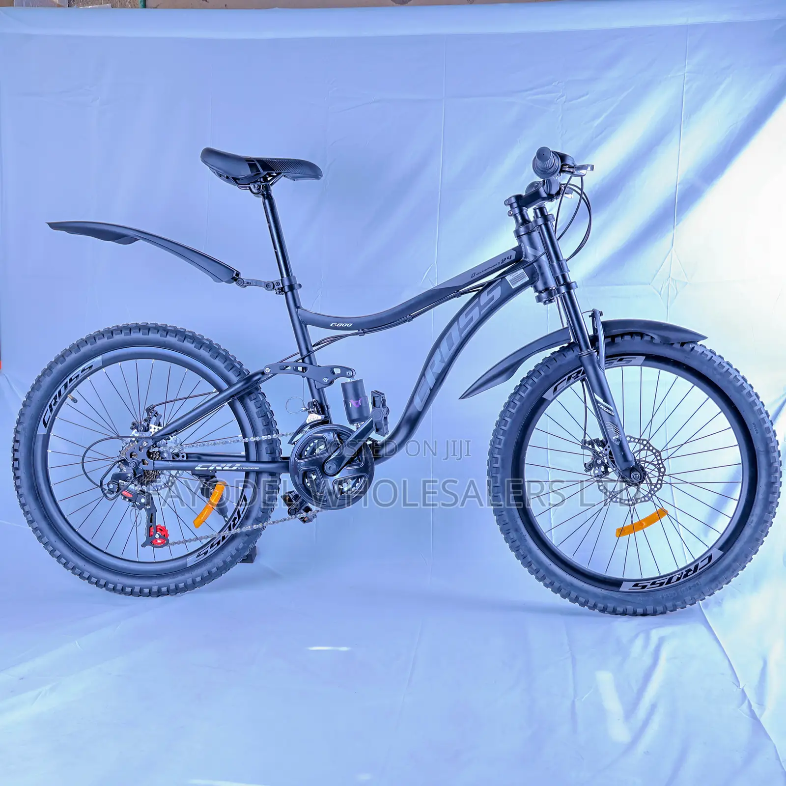 Cross 24” Dual Suspension Bike – Reliable MTB for Teens Young Riders
