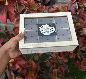 New Wooden Tea Bag Holder