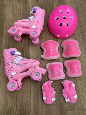 Full Set Quad Skates for Kids (4-Wheel Roller Skates)