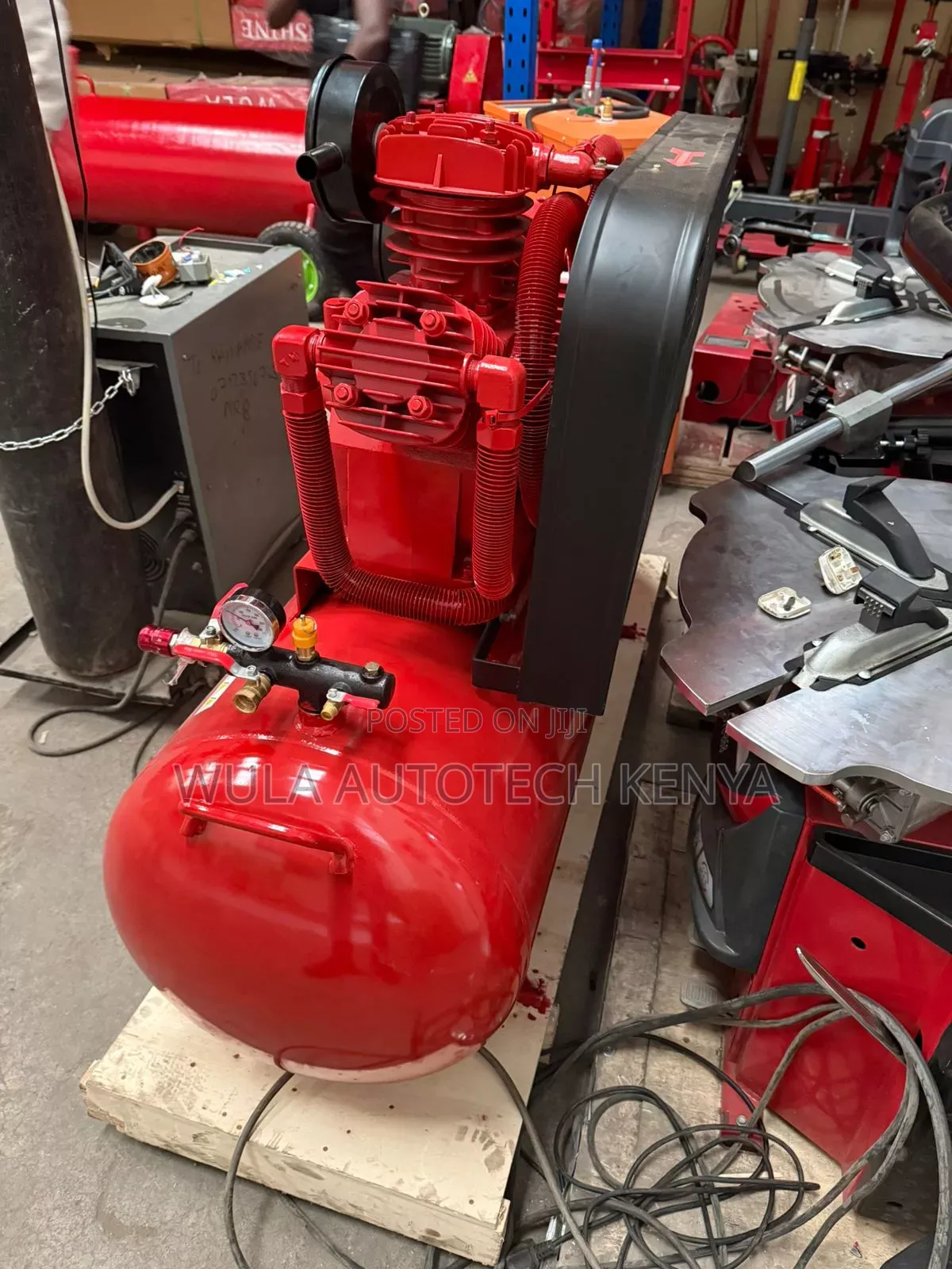 Industrial Powerhouse 300l Air Compressor Machine Sunshine