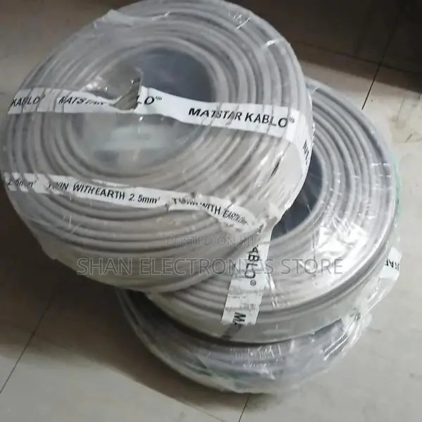 3 Core 2.5mm Twin With Earth Quality~Electrical Wiring Cable