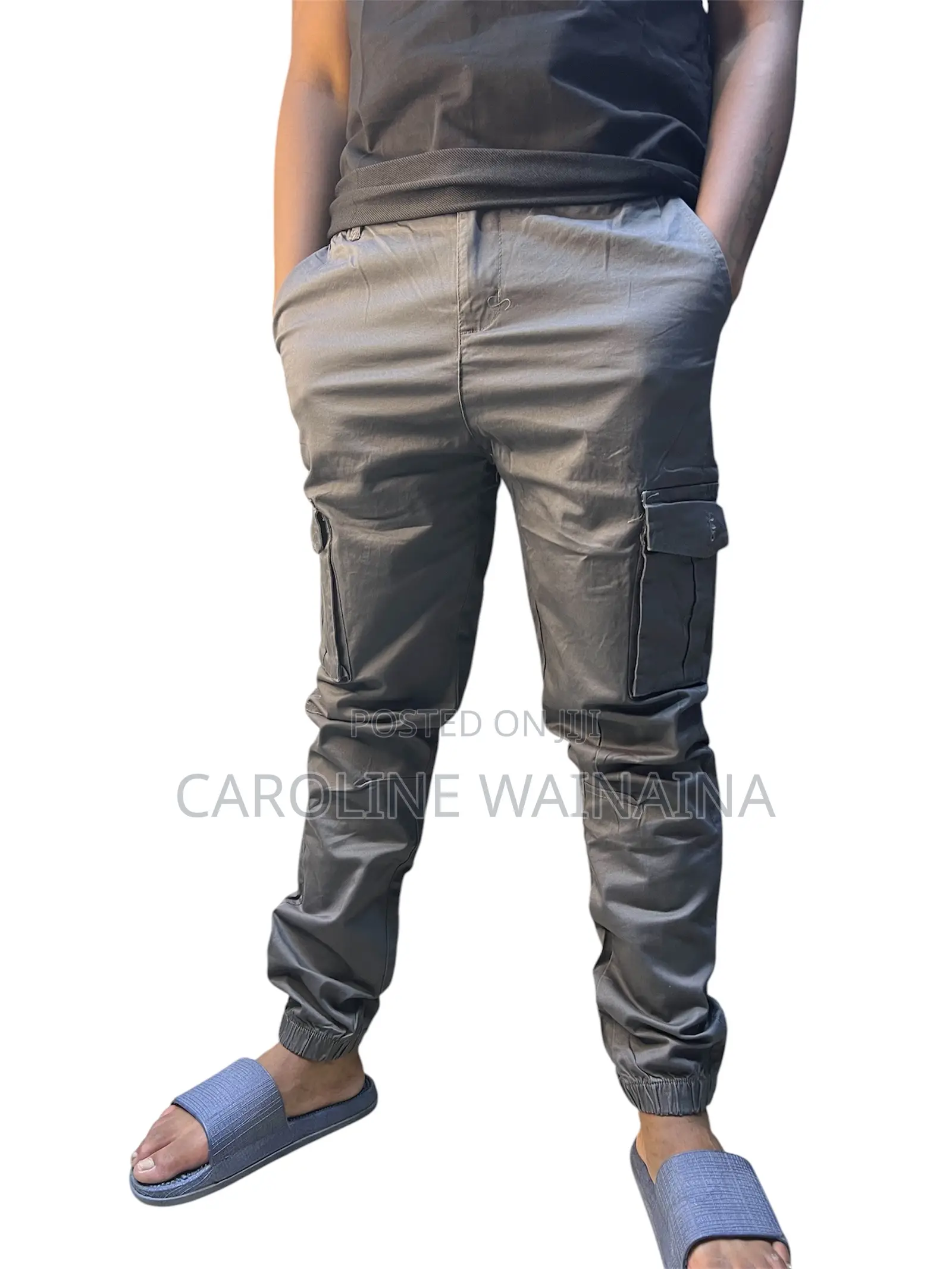 Grey Cargo Pants( Casual)
