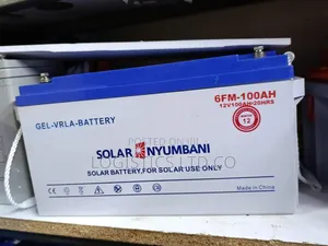Solar Nyumbani Gel Solar Battery 6mf 100ah 12 V