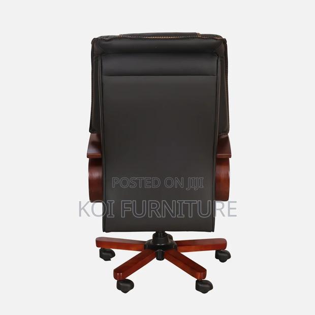 Office Chairs; Ceo Executive Managers Office Leather Chair - thumbnail 2