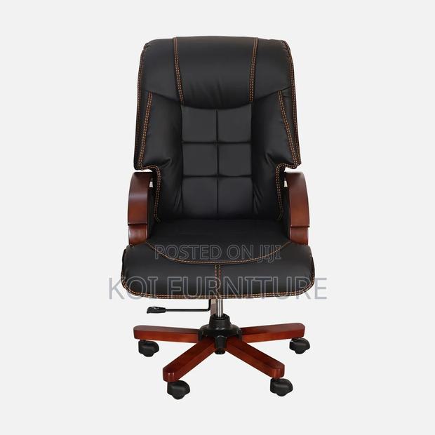 Office Chairs; Ceo Executive Managers Office Leather Chair - thumbnail 7