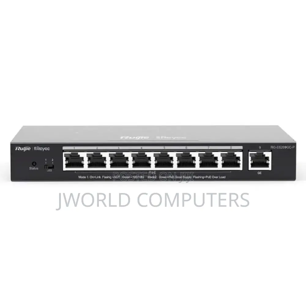 Secureye 16 Port Gigabit Poe +2ge Uplink +1 SFP Switch