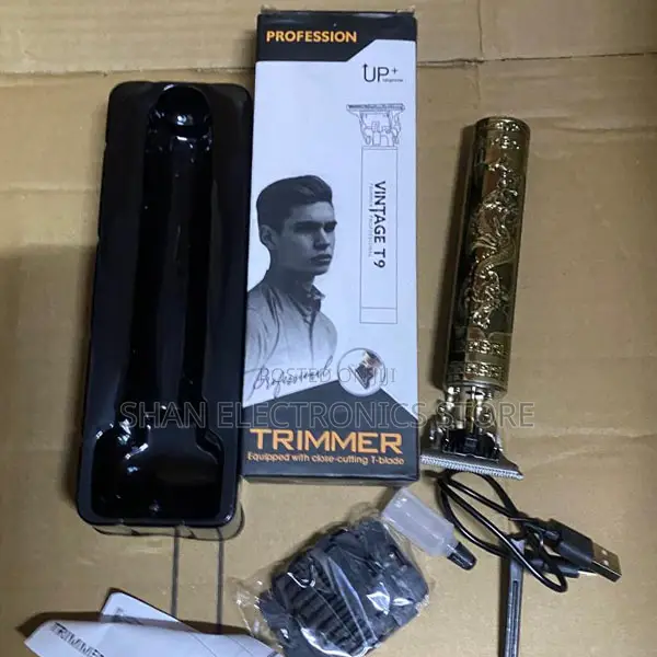 Professional Hair Barber Trimmer Vintage T9 Cordless Hair Clipper(