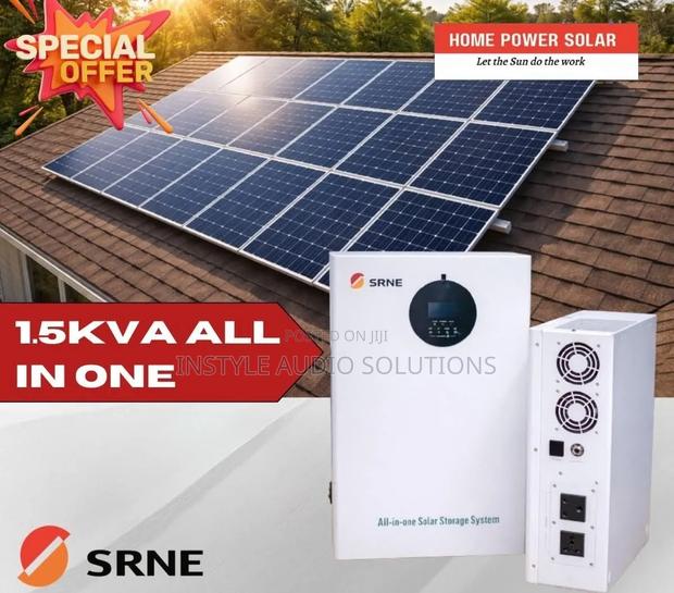 Srne 1.5kva - 12v Hybrid 60a MPPT Smart Inverter.