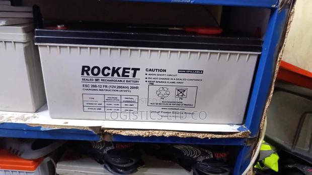 Rocket Gel Mf Solar Backup Battery 200ah 12v