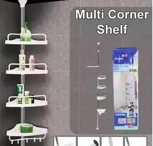 Multi-Purpose Corner Shelf – Modern Space Saving Design