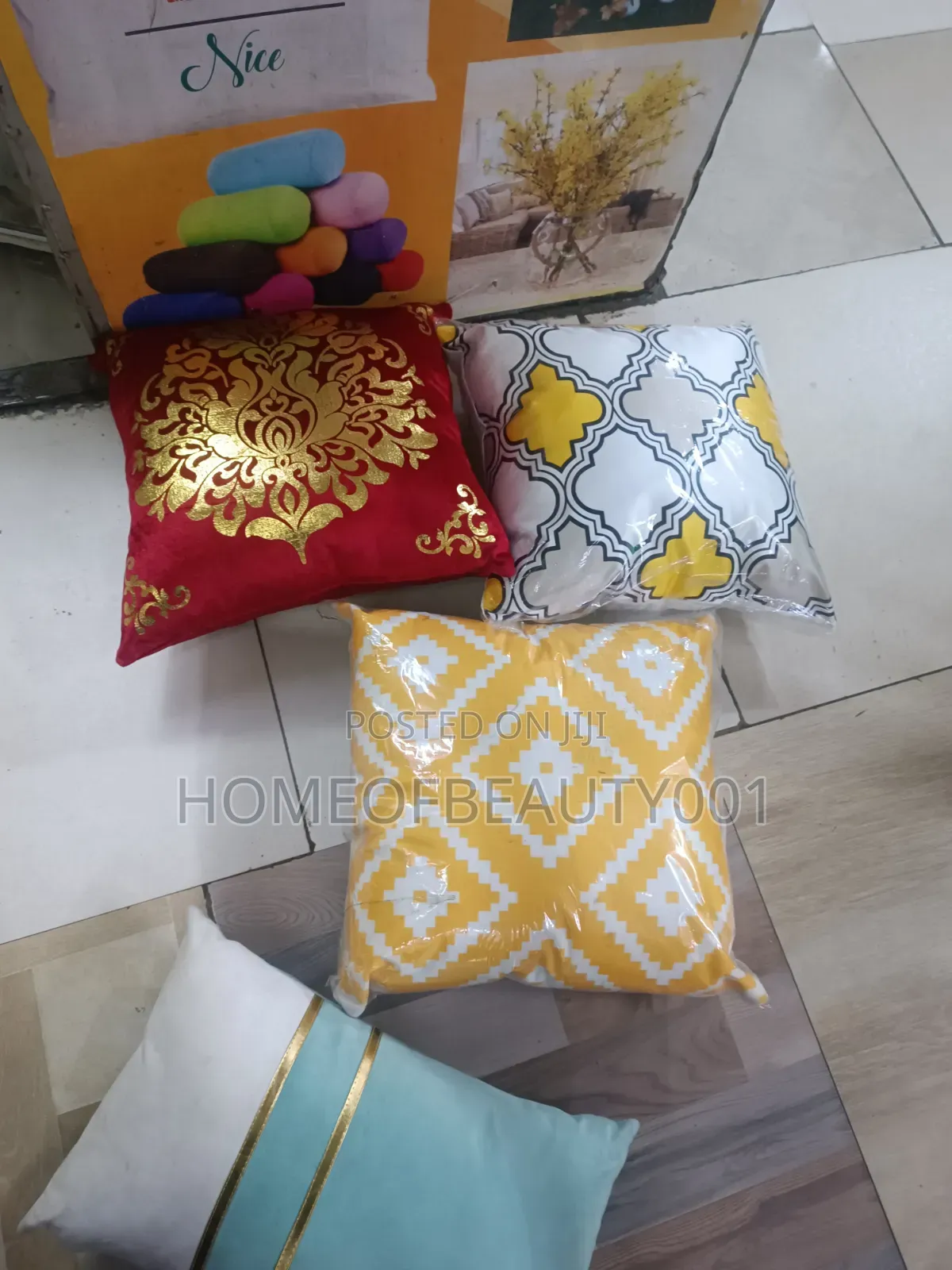 Fiber Throw Pillows