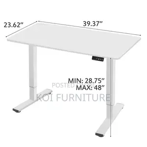 Office Desk; 1.2m Home Office Computer Desk With Mananagemt Cables
