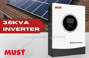 Must 3.5kva - 24v Hybrid 100a MPPT - 450 VCD Smart Inverter