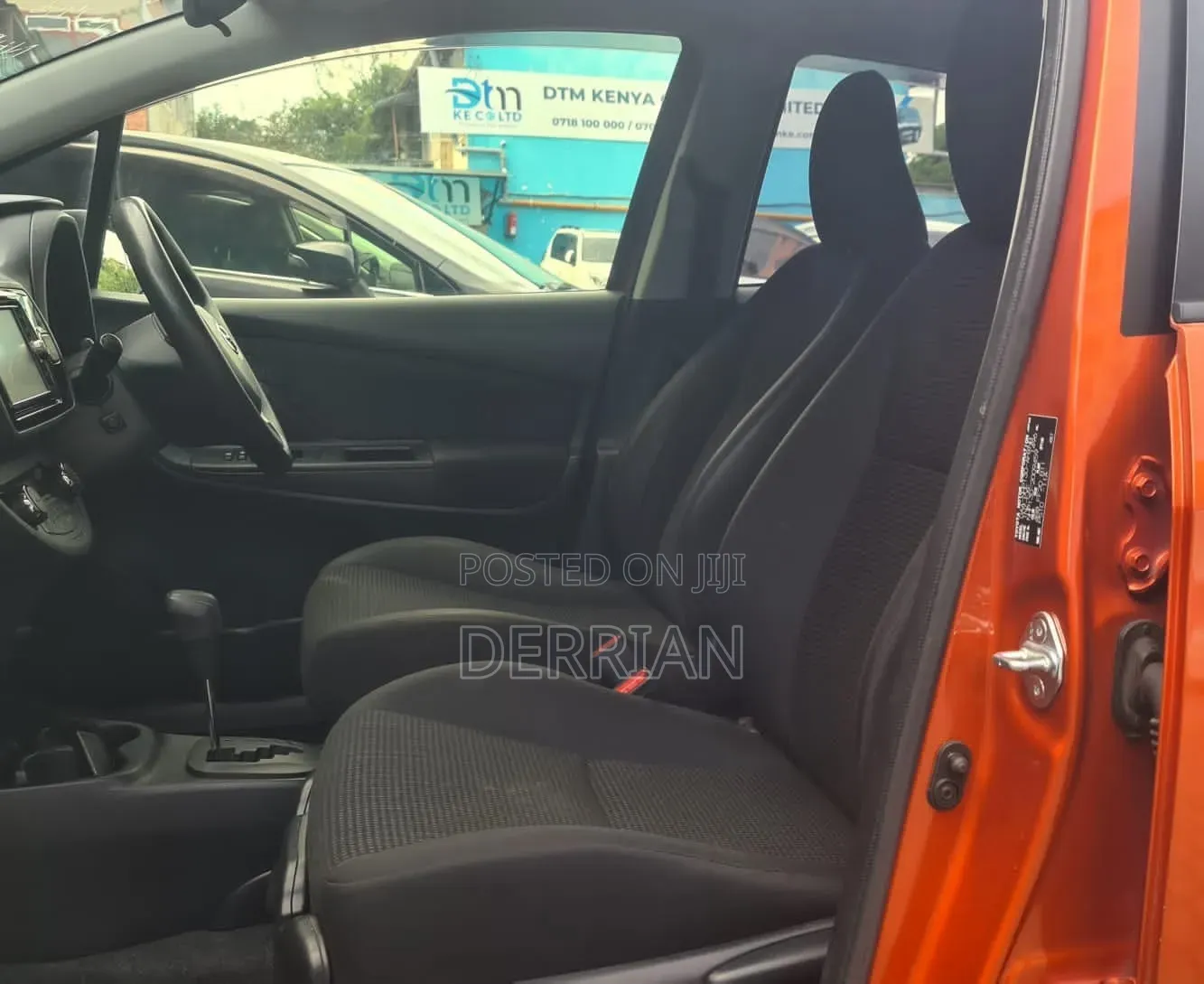 Toyota Vitz 2019 Orange