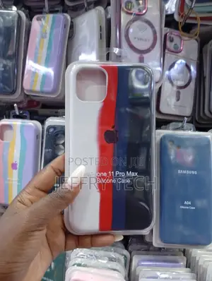 Silicone Phone Case Compatible With the Apple iPhone 11 Pro Max.