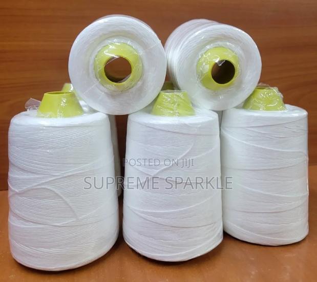 High Quality White Polyester Sewing Thread - main view