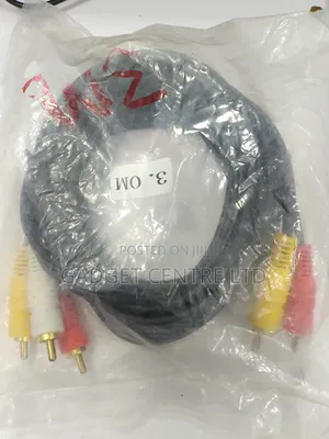Rca 3 by 3 3m Cable