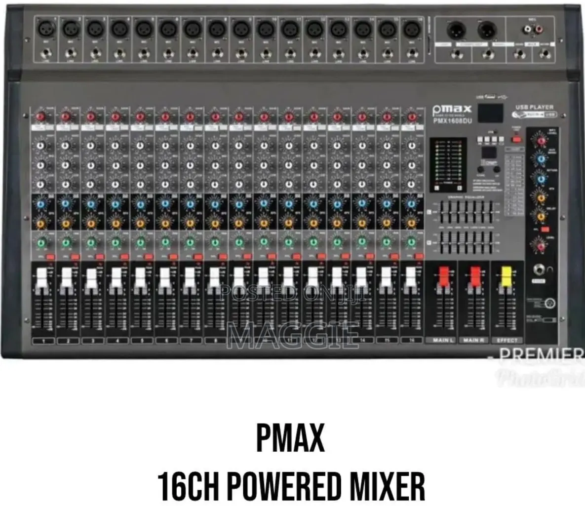 Pmax 16ch Powered Mixer