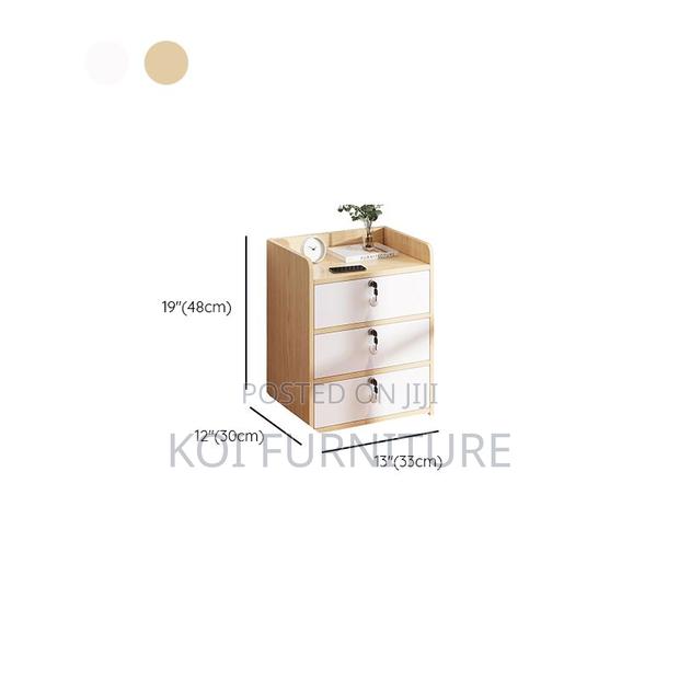 Office Cabinets; Filing Cabinet With Lockable Drawers Rolling Caster - thumbnail 2