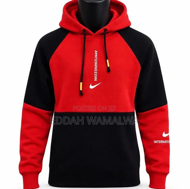 Black And Red Hoodies
