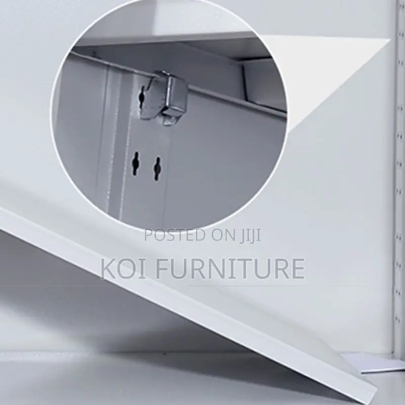 Office Cabinets; Steel Cabinet With Adjustable Shelves Locking Doors