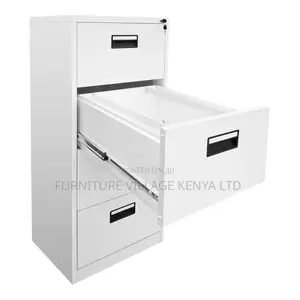 Metallic 4-Drawer's Imported Office Locker Cabinet
