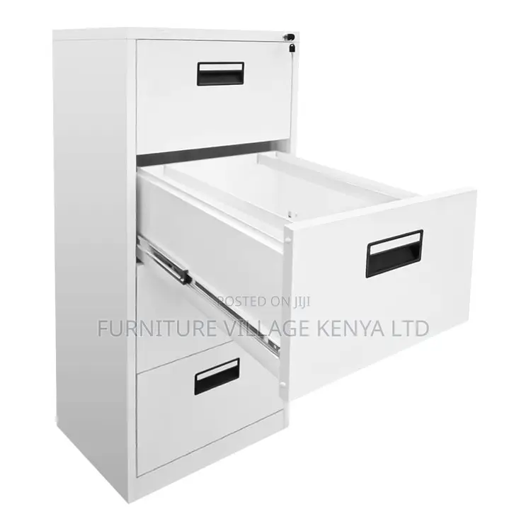 Metallic 4-Drawer's Imported Office Locker Cabinet