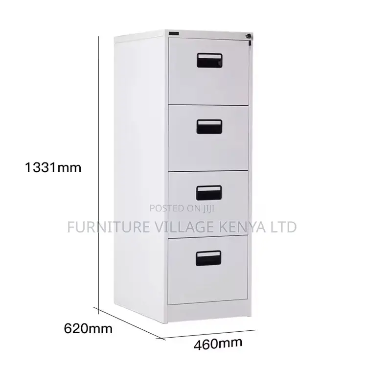 Metallic 4-Drawer's Imported Office Locker Cabinet