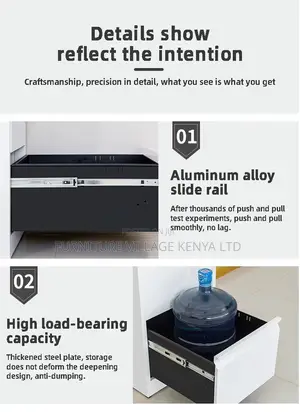 Metallic 4-Drawer's Imported Office Locker Cabinet