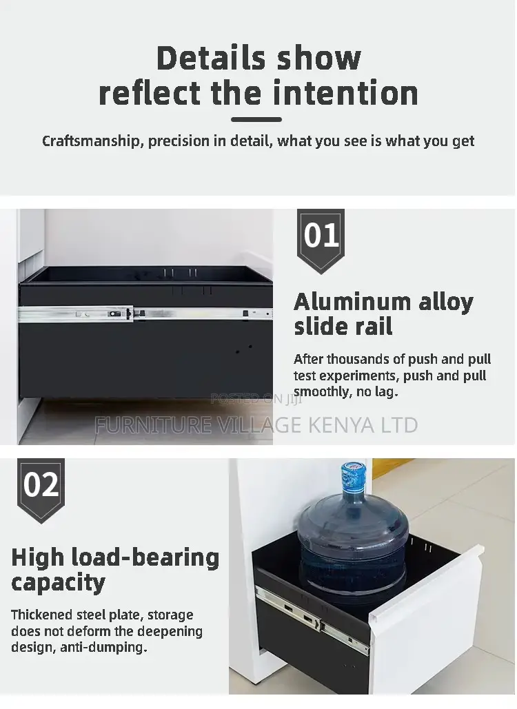 Metallic 4-Drawer's Imported Office Locker Cabinet