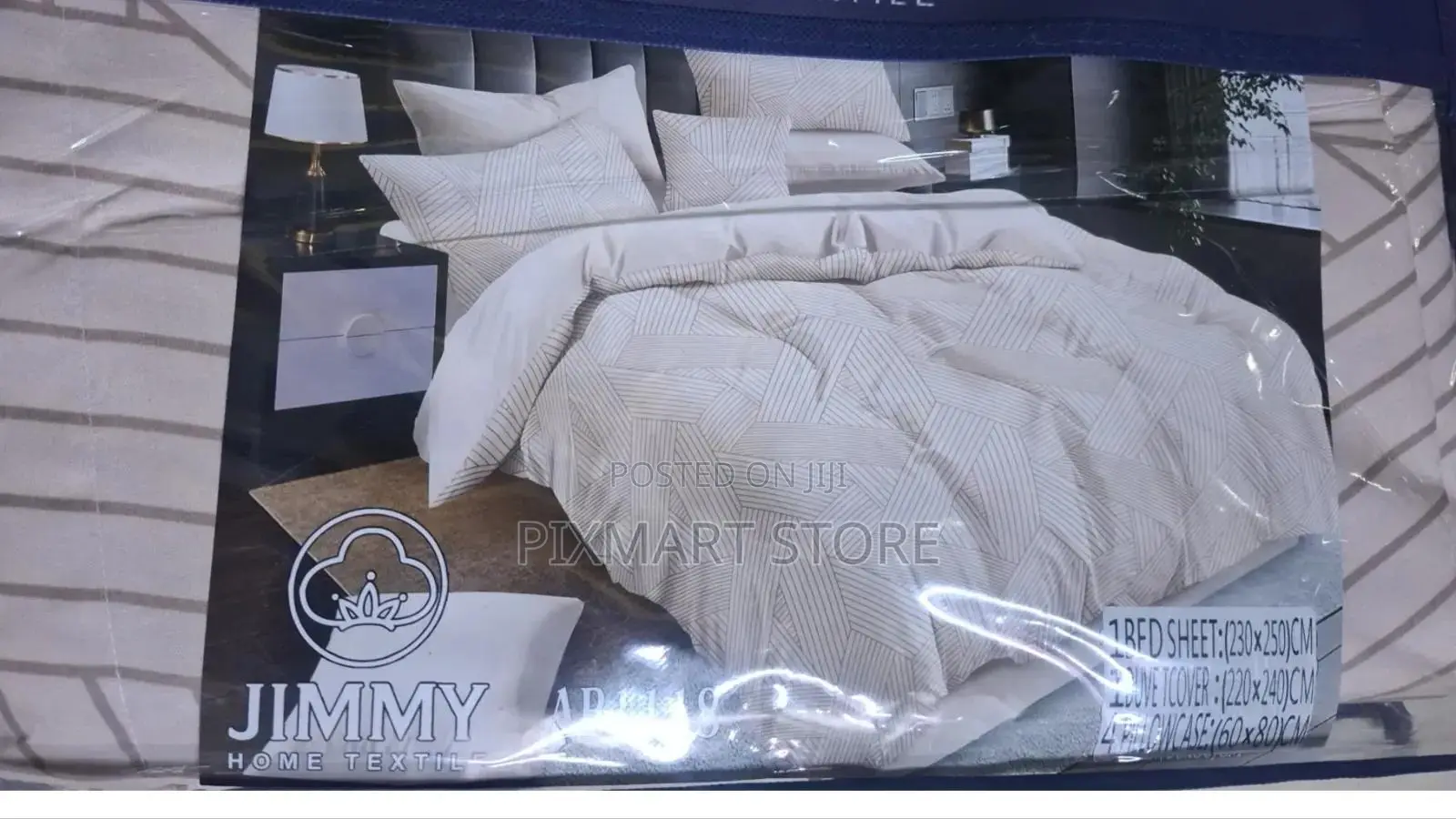 Complete Bedding Set 6×6/7 – Duvet Cover, Sheet Pillows