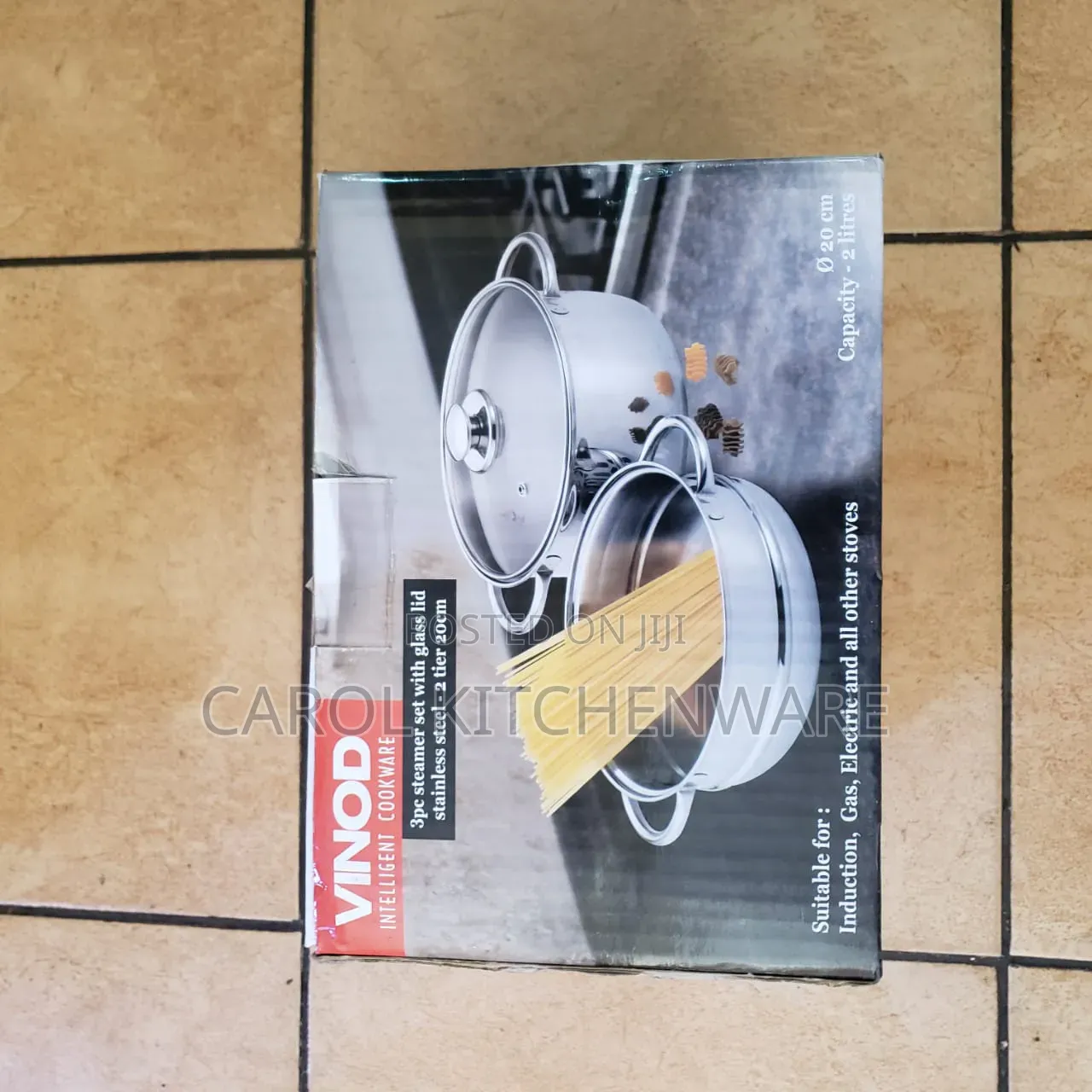 Vinod 2 Tier Steamer -20cm