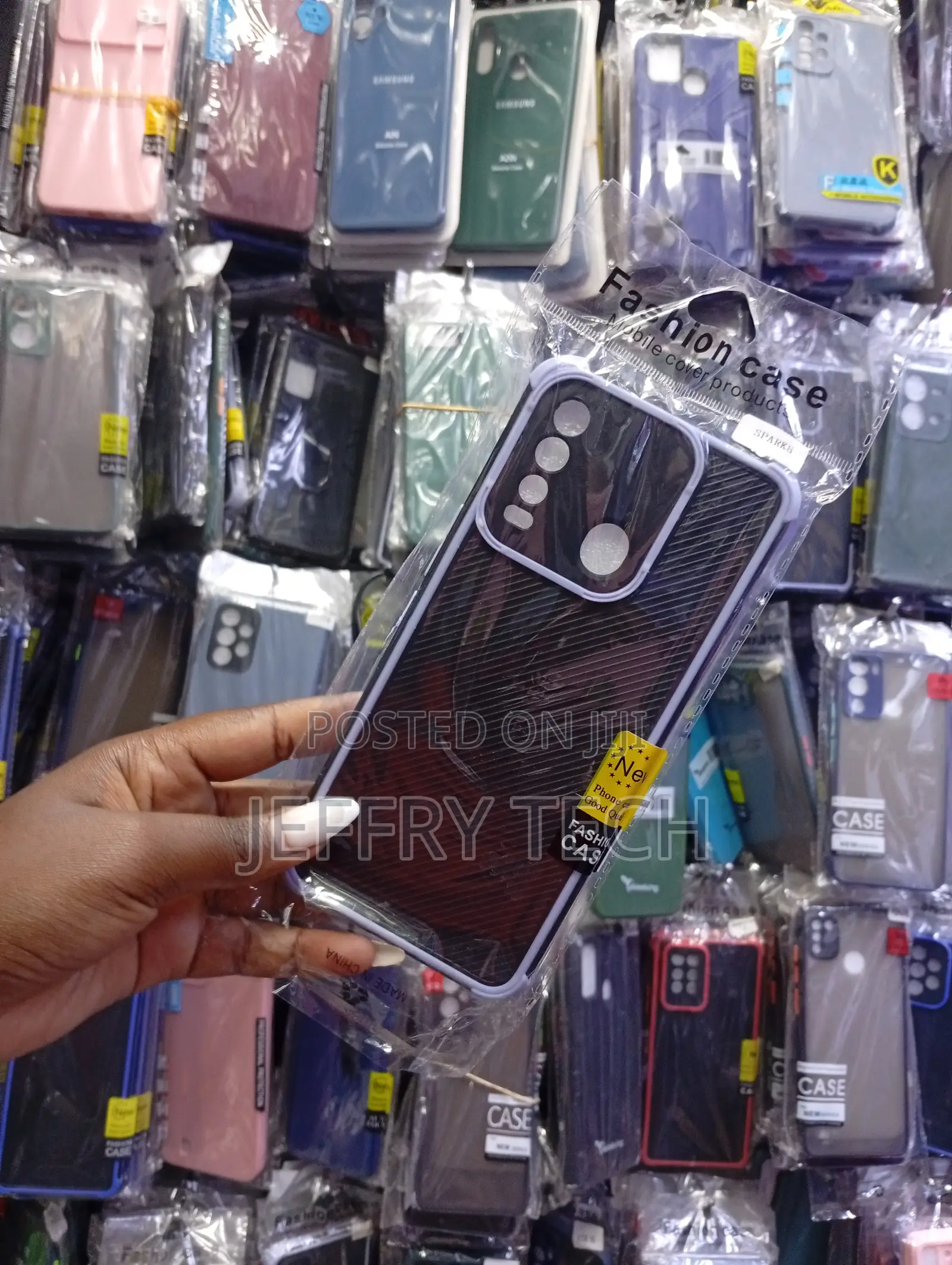 Fashion Case" Mobile Phone Cover, Likely for Brands Such as Tecno