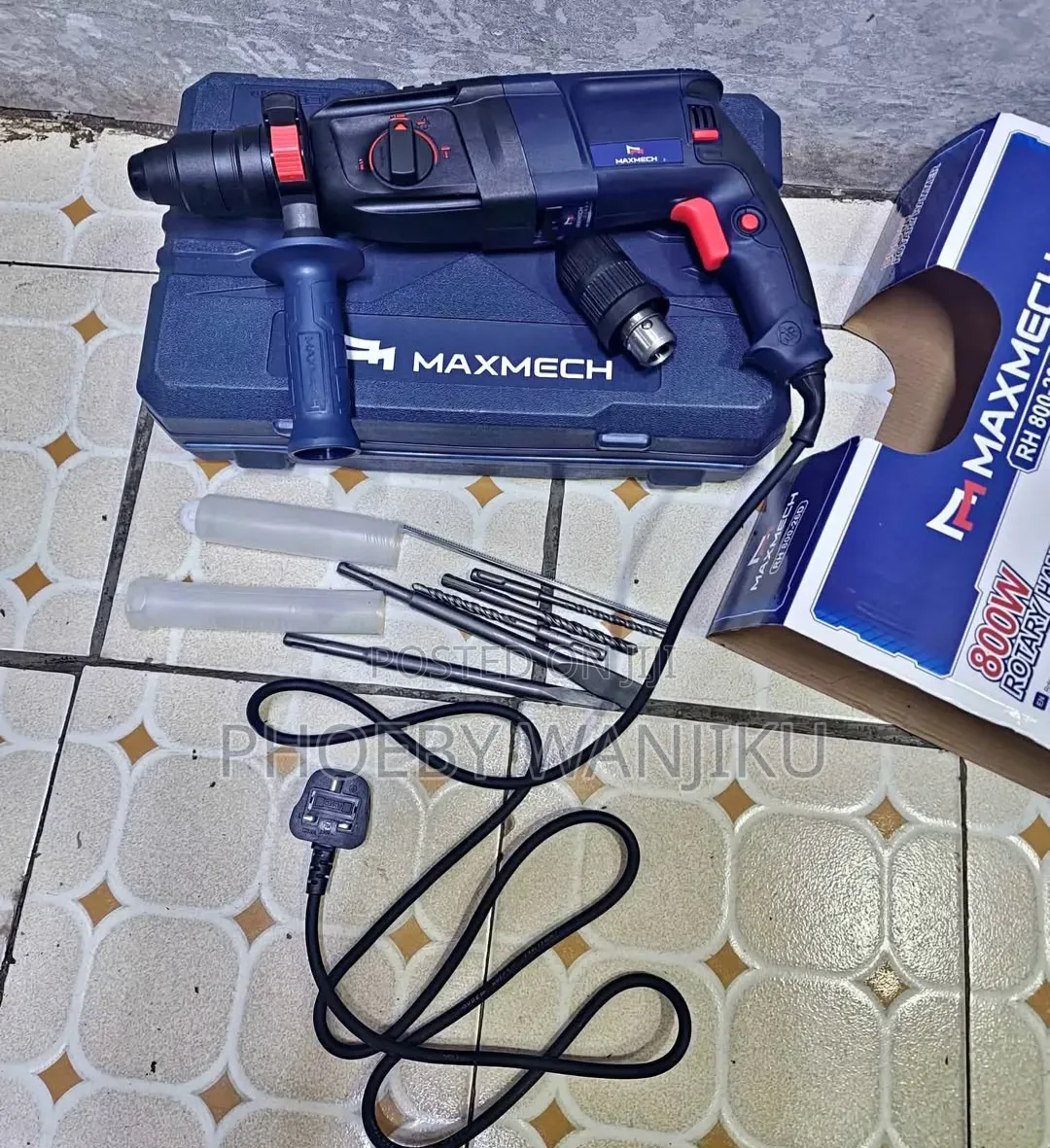 Commercial Rotary Hammer/Maxmech Rotary Hammer 800watts