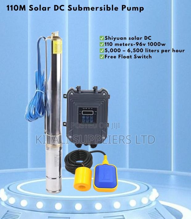 Shiyuan 110m Solar Dc Submersible Pump