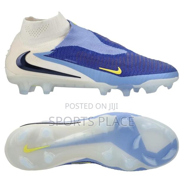 Phantom 6 High Cut "Fear Nothing" Pack Lucid Blue Football Boots - thumbnail 7