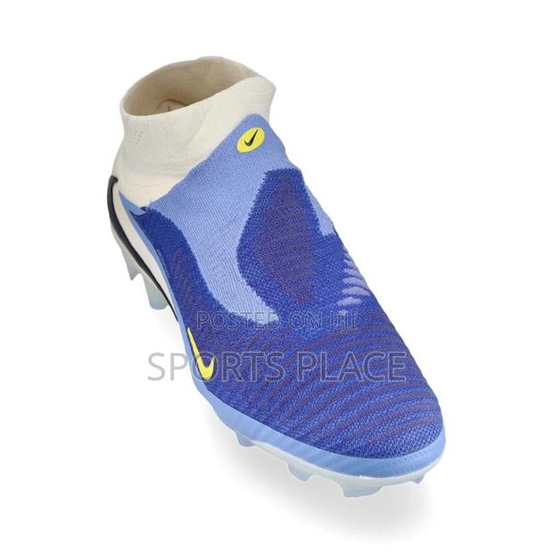 Phantom 6 High Cut "Fear Nothing" Pack Lucid Blue Football Boots - thumbnail 8