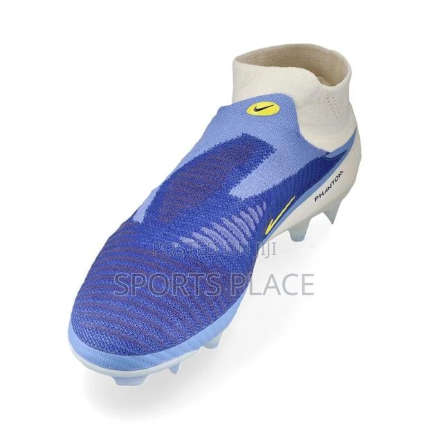 Phantom 6 High Cut "Fear Nothing" Pack Lucid Blue Football Boots - thumbnail 9