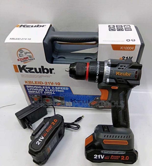 Kzubr Kbleid-21v-10 Brushless Lithium Electric Impact Drill 21v
