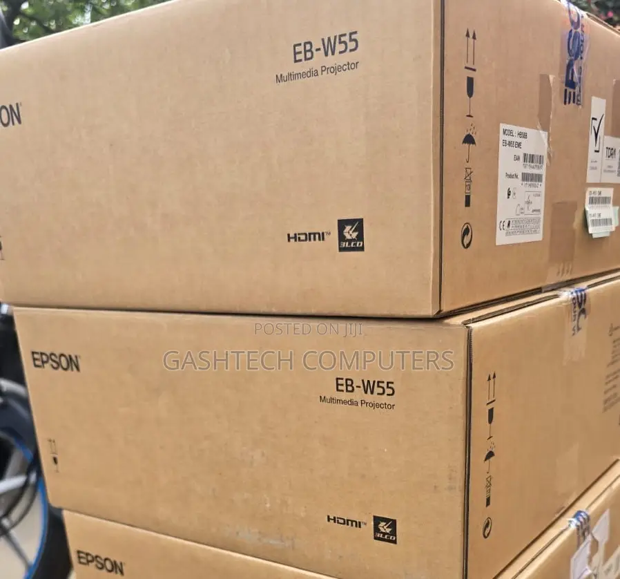 Epson Eb-W55 Business Projector LCD 4000 Lm