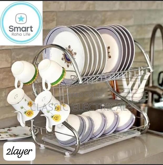 2layers Stainless Steel Dish Drainer at Sh1199.