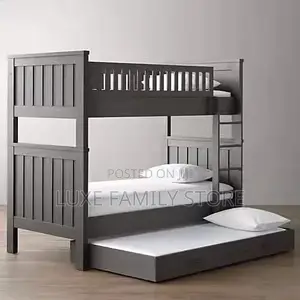 Kids Bunk Bed With Storage Drawers 