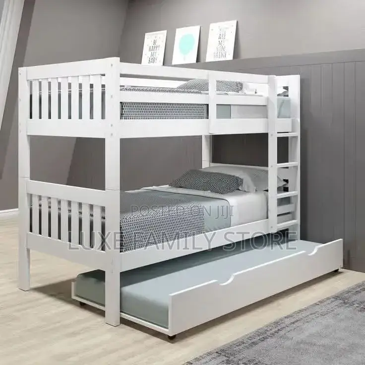 Kids Bunk Bed With Storage Drawers 