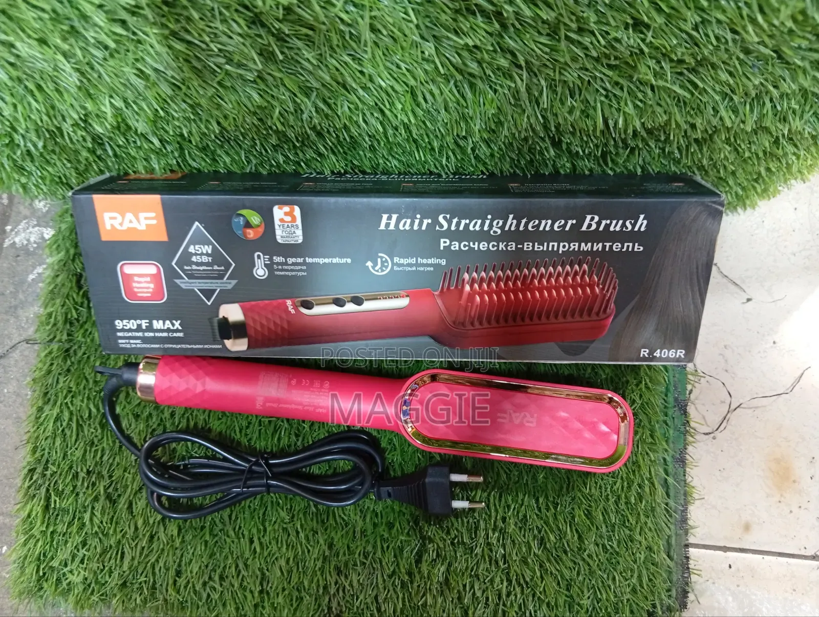 Hair Straightener Brush