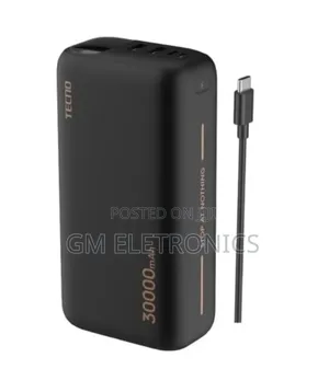 Original Tecno Omni Tank Powerbank 30000mah
.